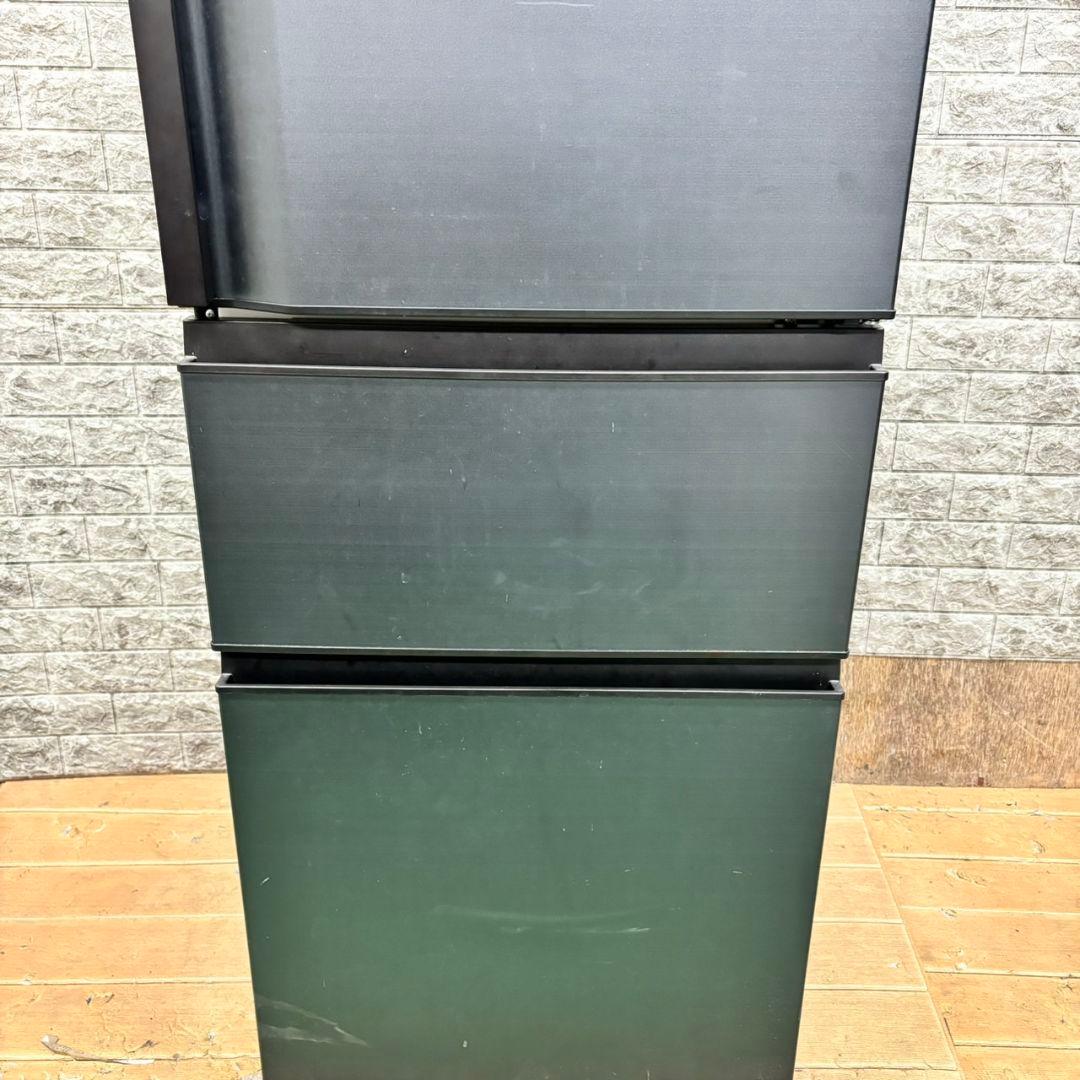 523 極美品 冷蔵庫 大型 自動製氷機付 右開き マッドブラック 大人気