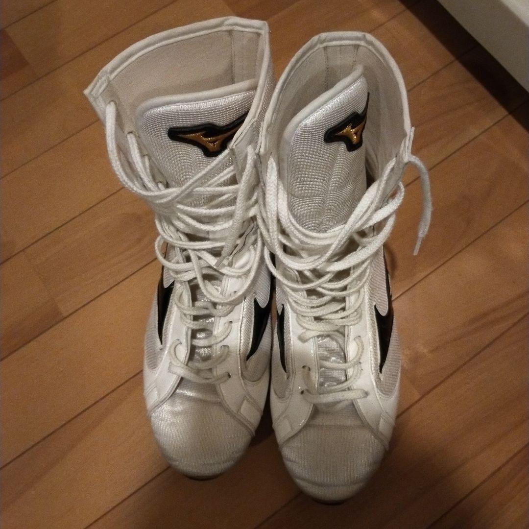Mizuno ボクシングシューズ フィニッシャー ホワイト/ブラック