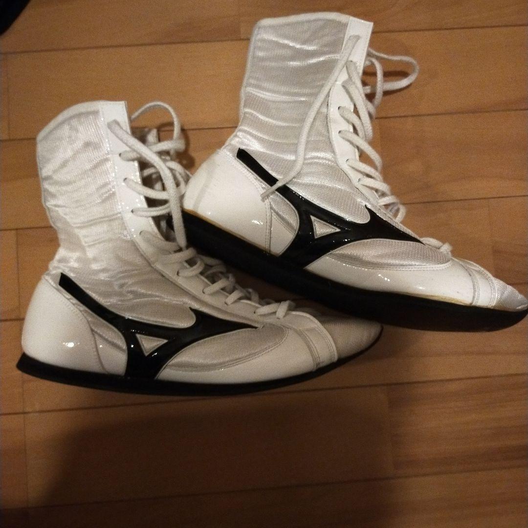 Mizuno ボクシングシューズ フィニッシャー ホワイト/ブラック