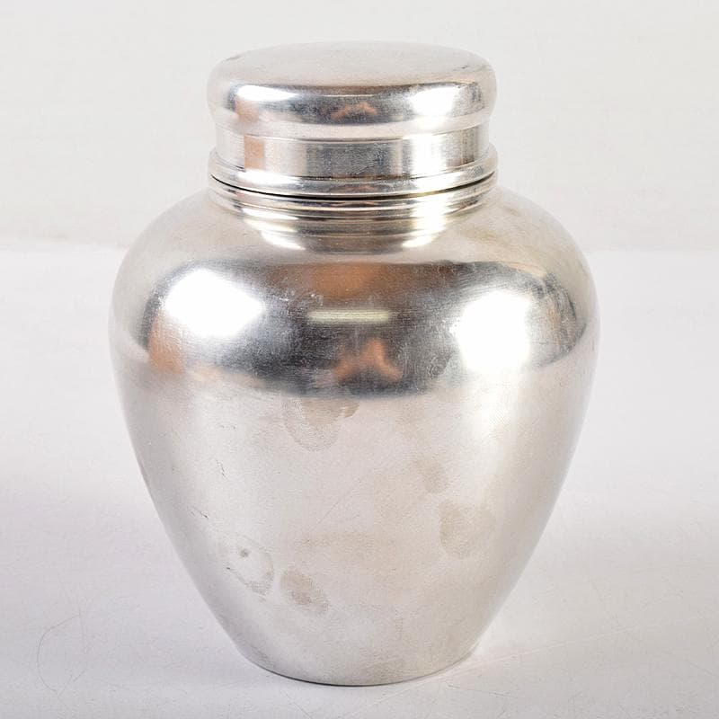 煎茶道具 浪華錫半造 上錫製 茶壷 茶心壷 約644g 共箱 M R8521 - メルカリ