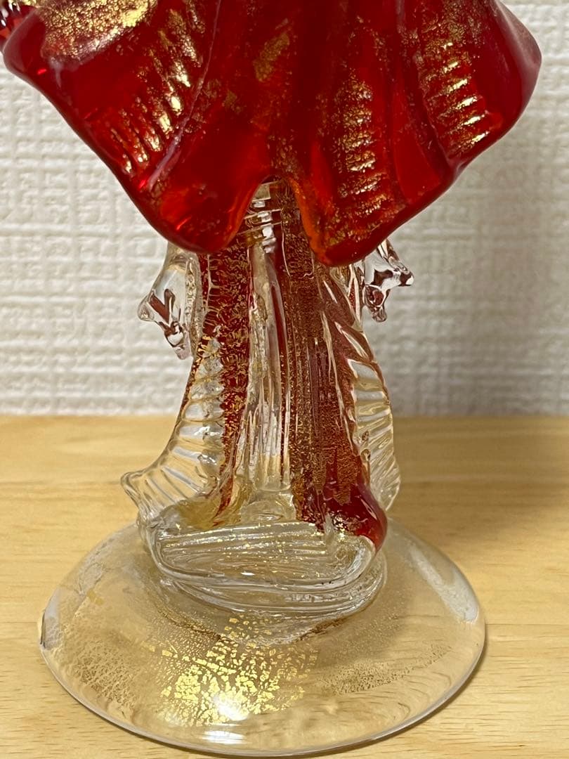 希少・美品】ベネチアンガラス フィギュリン 人形 ヴェネチアン