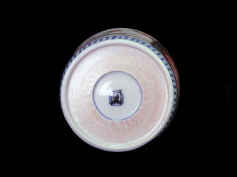 古伊万里 色絵 花に蝶の図 蕎麦猪口 B096AS-CSs - メルカリ