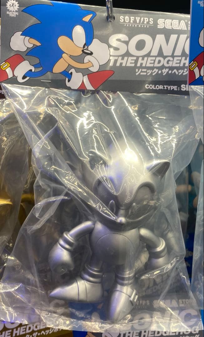 sofvips ソフビ ソニック シルバー セガストアトーキョー限定 - メルカリ