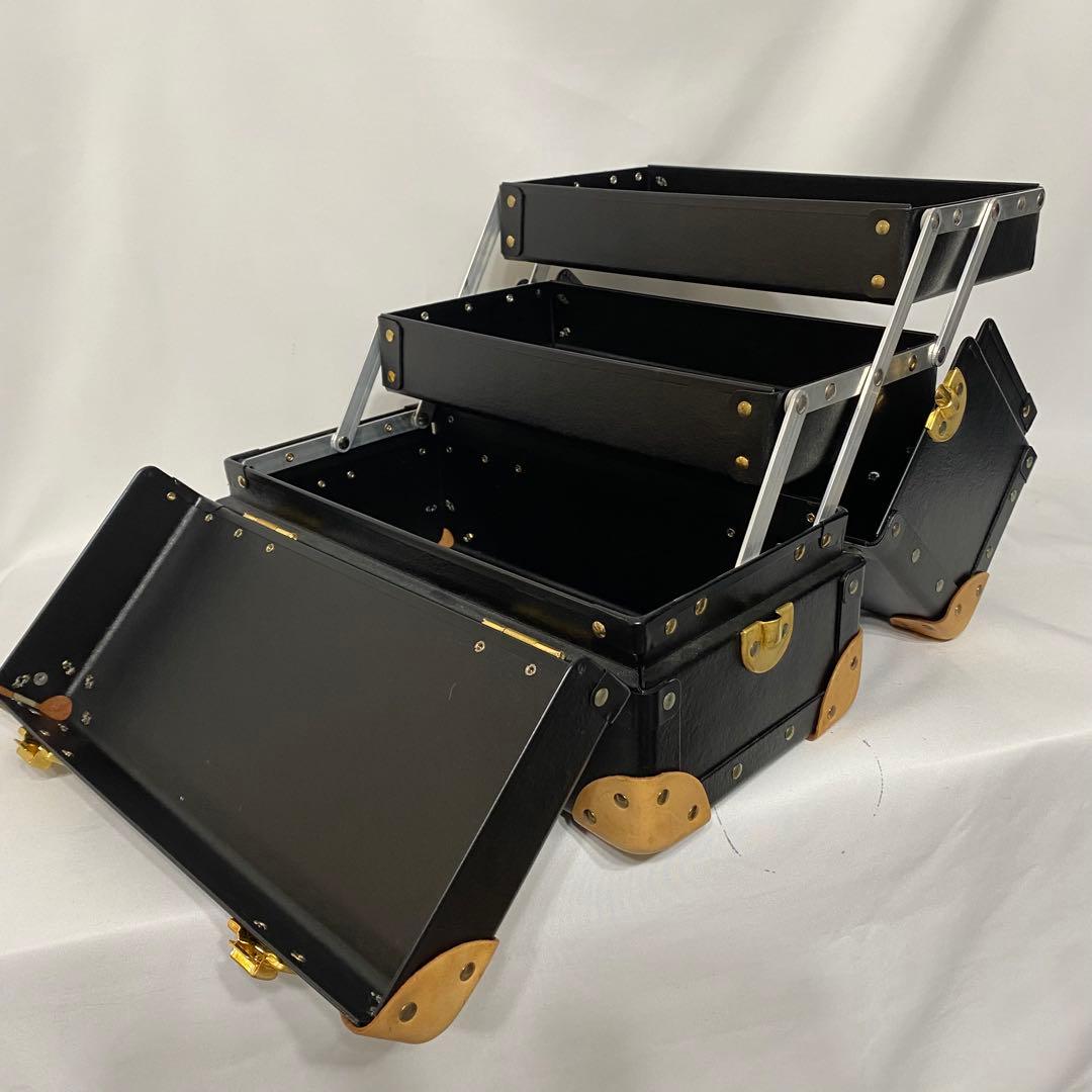 安達紙器工業 タイムボイジャー コレクションバッグ Ｍ ブラック