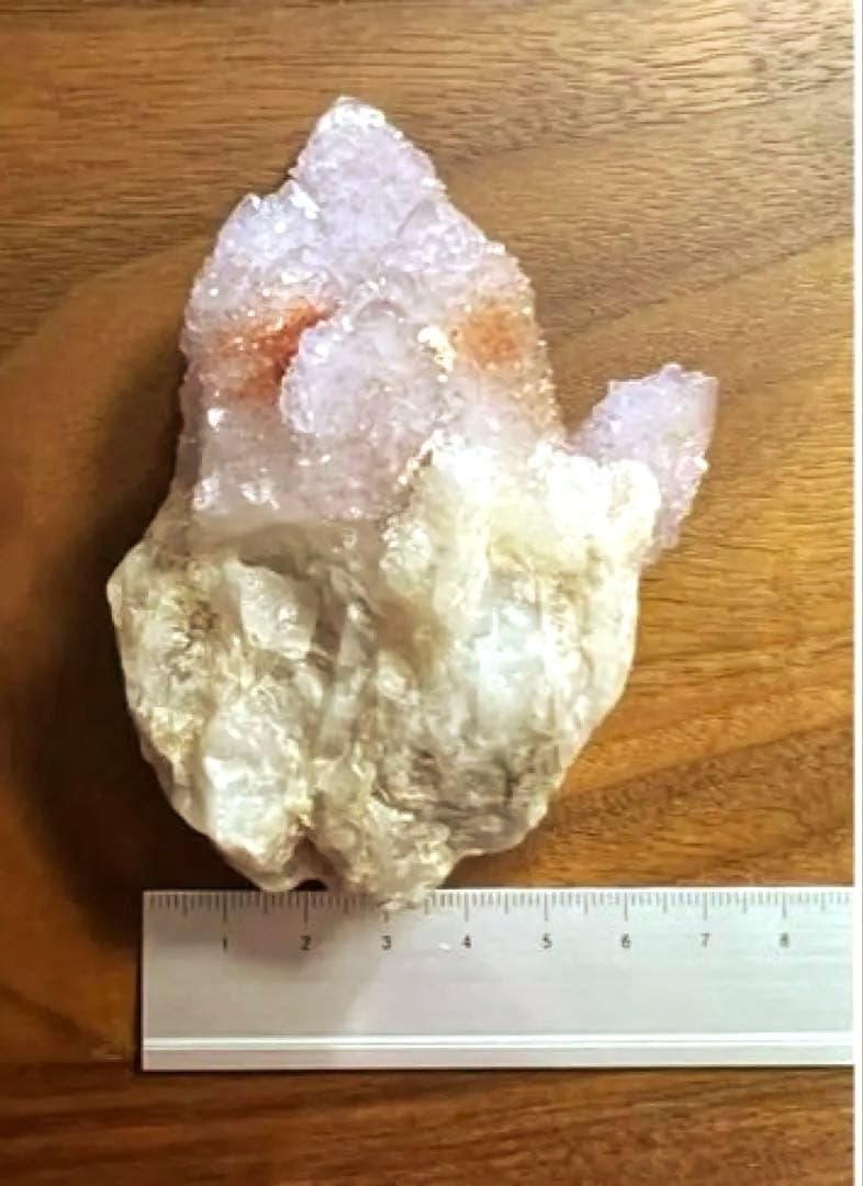 スピリットクォーツ カクタスクォーツ サボテン水晶 アメジスト 220g