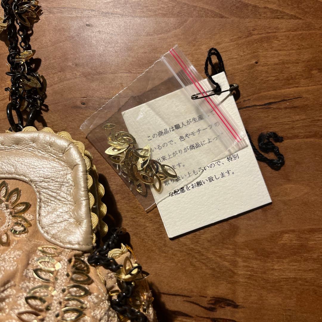 ジャマン・ピュエッシュJamin Puechパーティバッグ　パウダーピンク