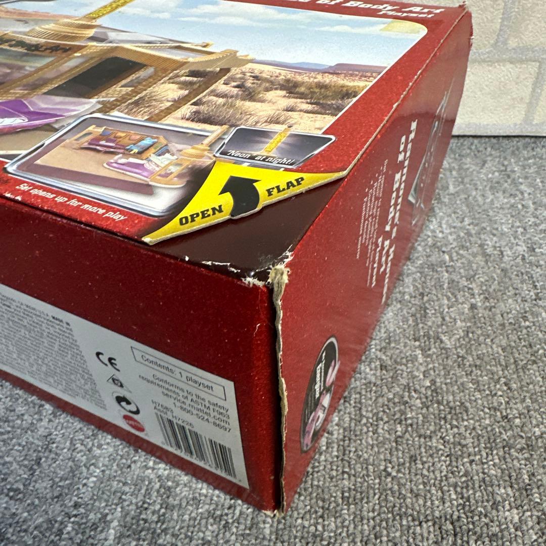 ★未開封品★ マテル カーズ ラモーンハウスオブボディーアートプレイセット