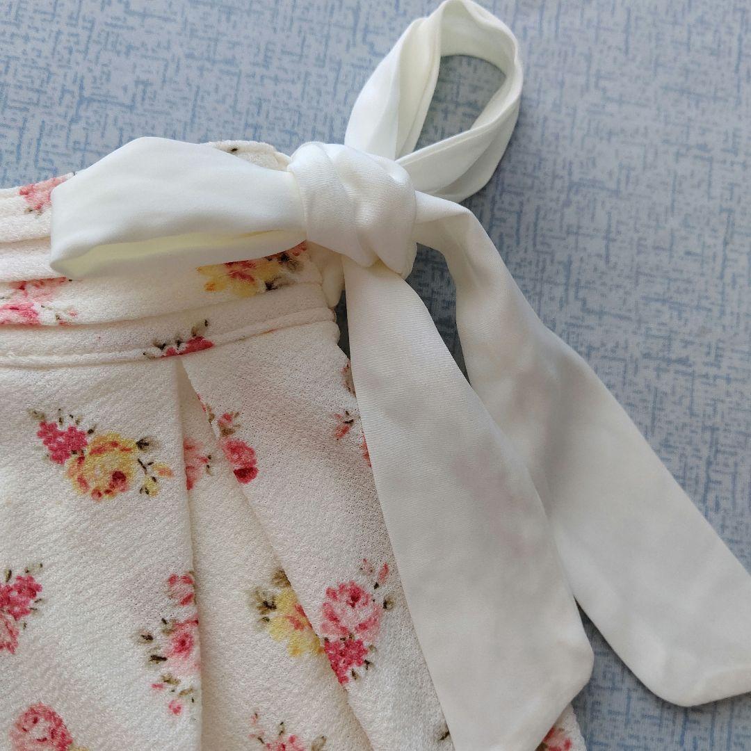 LIZ LISA 花柄 サイドリボン スカパン レース付き