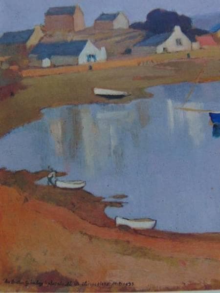 モーリス・ドニ、「Port de Ploumanach」、海外版超希少レゾネ