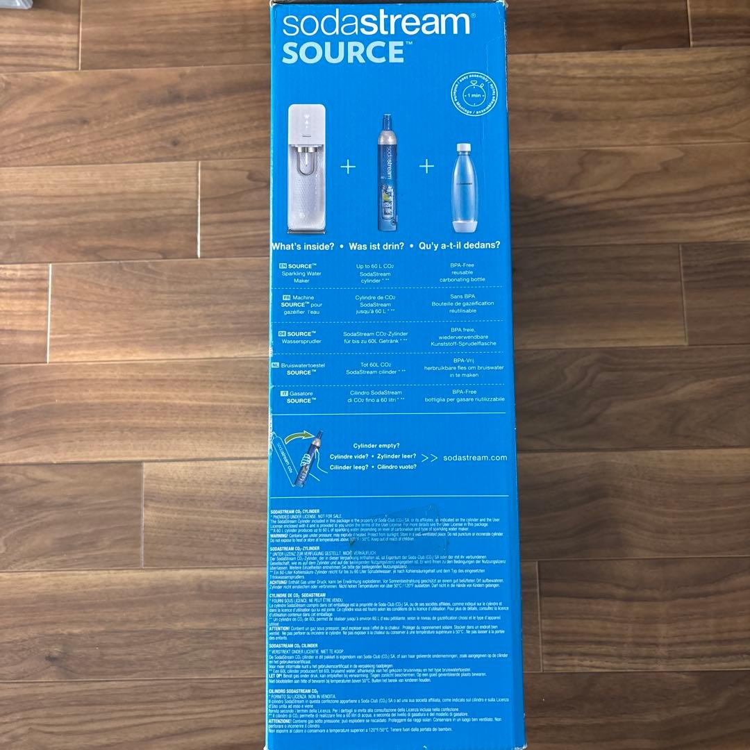 sodastream SOURCE【新品未使用】