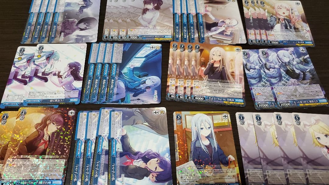 ヴァイスシュヴァルツ プロセカデッキ2種類+その他デッキパーツセット