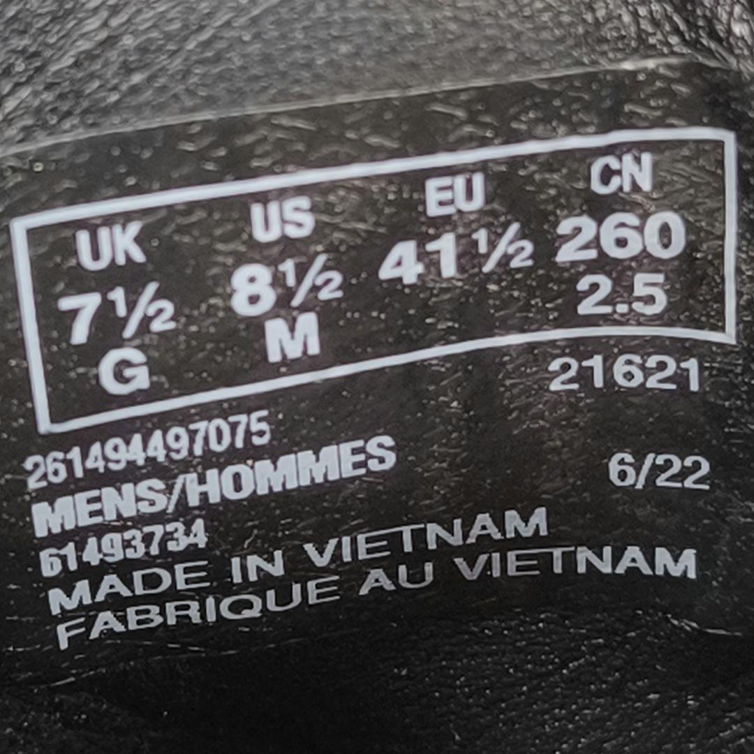 【Clarks】ワラビー スエード ゴアテックス 26 ブラック ビブラムソール