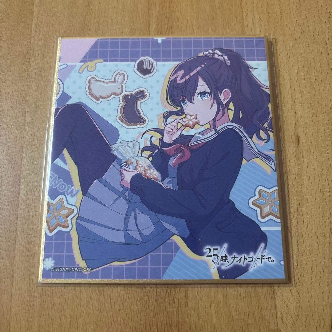 プロセカ birthday 色紙 ミニ色紙 まふゆ 朝比奈まふゆ - メルカリ