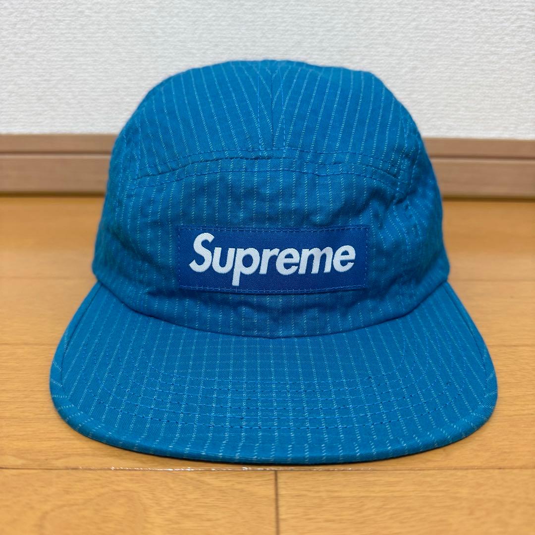 Supreme Overdyed Ripstop Camp Cap 青 17aw - メルカリ