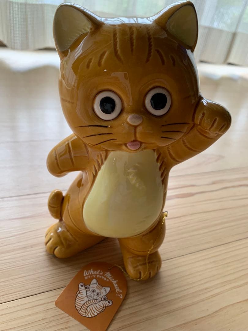 ホワッツマイケル 貯金箱 what's Michael？小林まこと ホワッツ