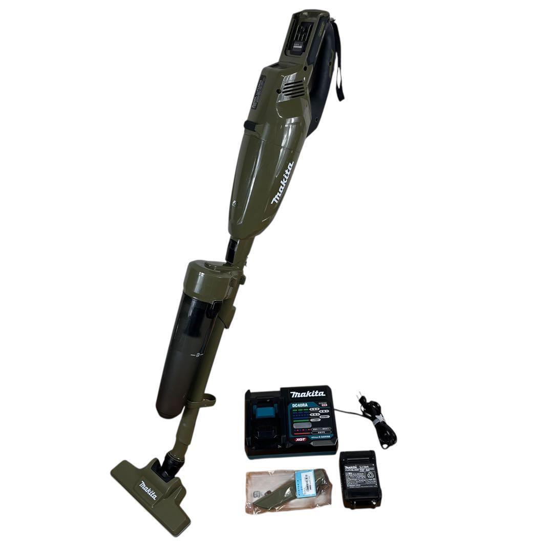 まゆMakita CL001G 掃除機 40Vmax バッテリー&充電器付 マキタ（makita） 掃除機 CL001GZW/O 充電式クリーナー カプセル式