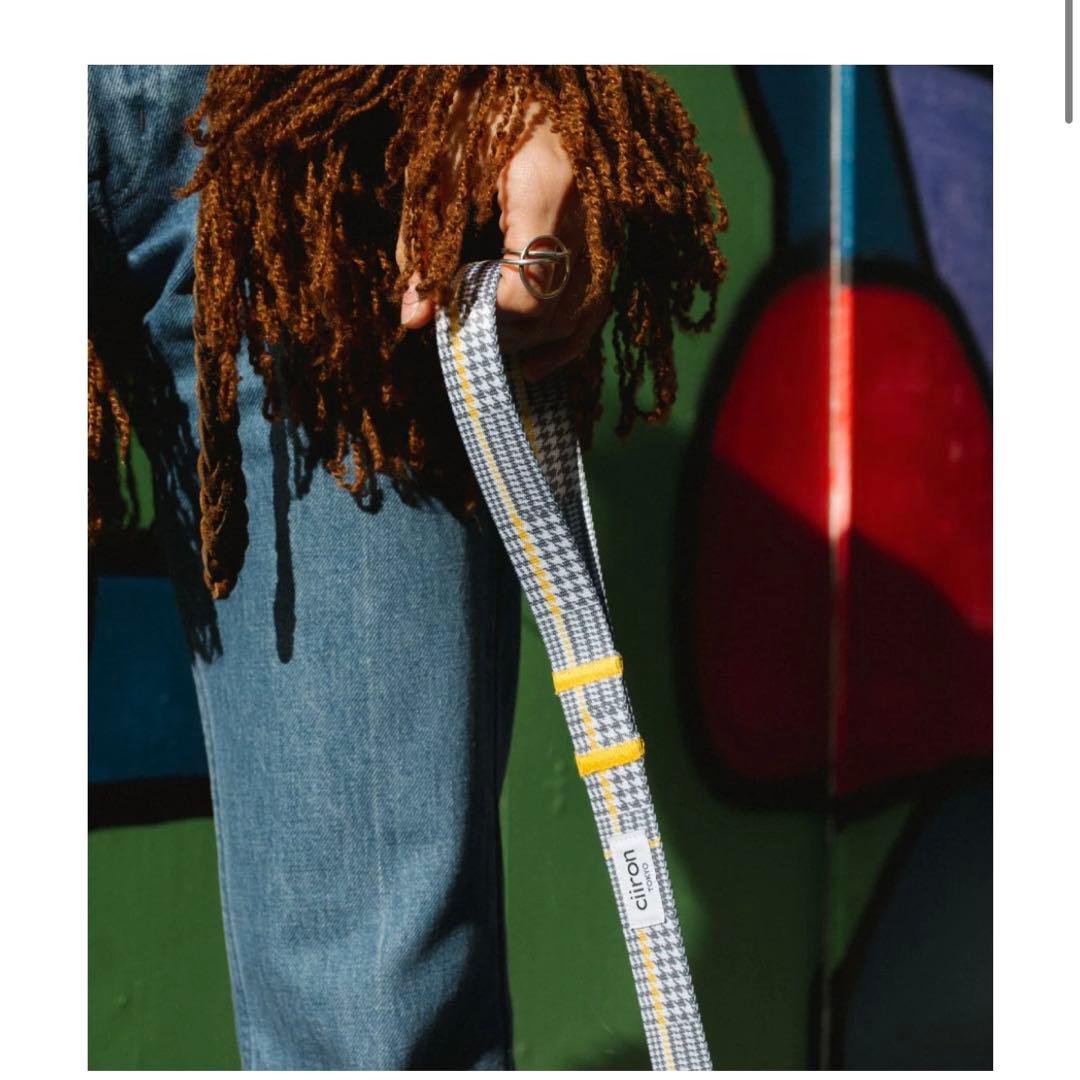 citron 犬用ハーネス グレー・チェックハーネスセット Matthew