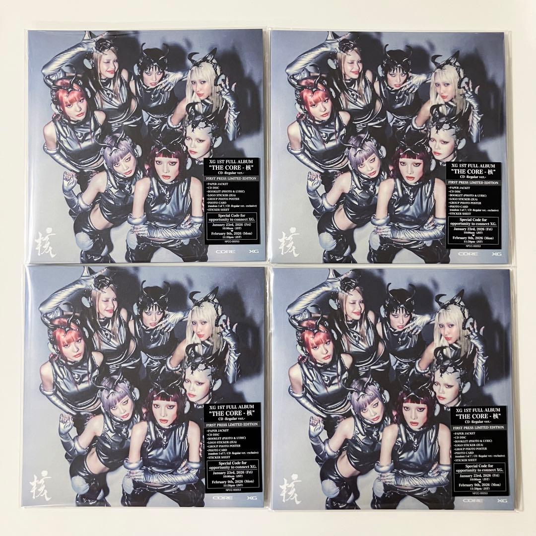 XG THE CORE - 核 新品未開封 4枚 - メルカリ