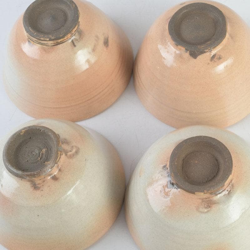 茶道具 三蔵窯 粉引など 数茶碗 六種十二客 時代箱付