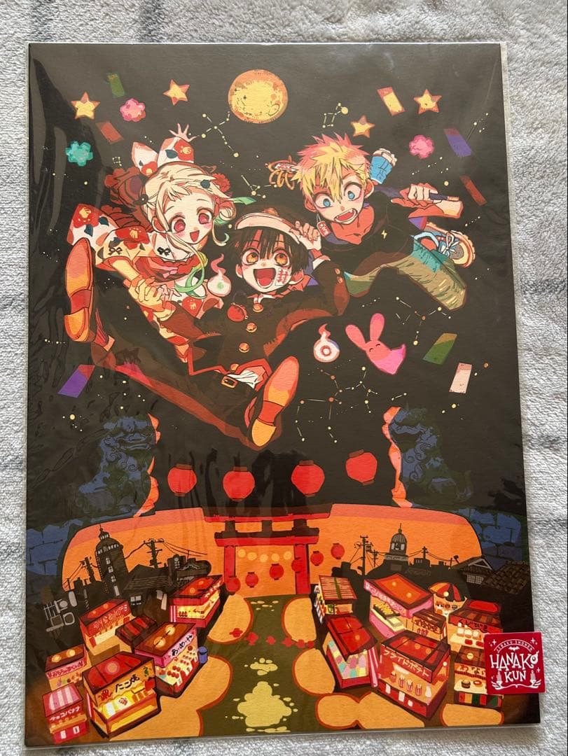 原画シート 地縛少年花子くん ゴーストホテルカフェ 地縛少年花子くん