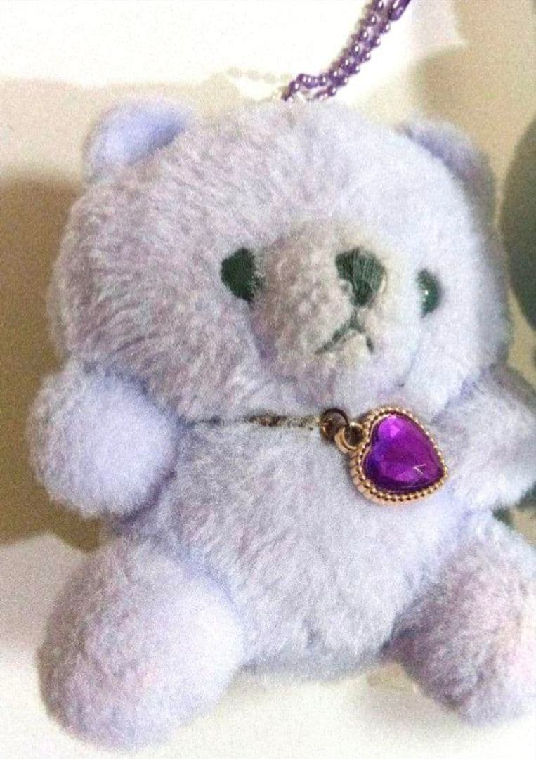 ハッピーバースカラー パステル ベア ハート タグ付き 2月