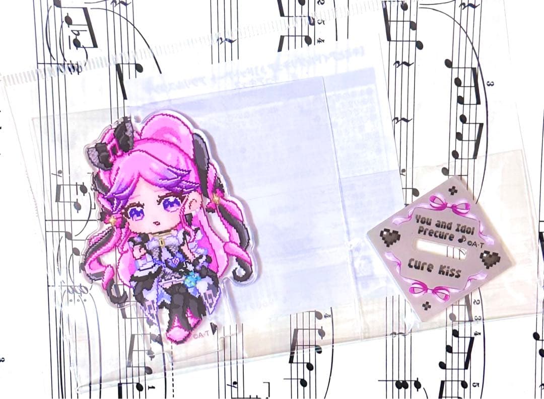 キミとアイドルプリキュア ドットアート アクリルスタンド メロロン