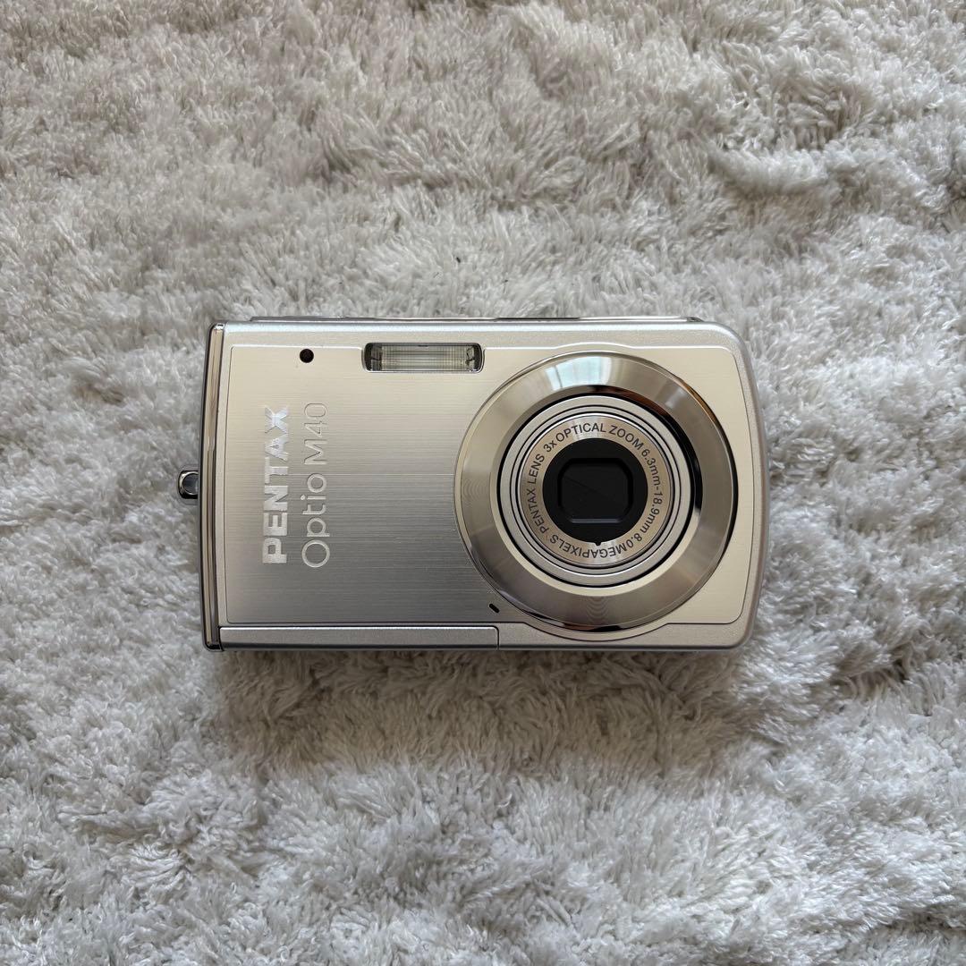 極上品【動作確認済】PENTAX ペンタックス Optio M40 レトロカメラ
