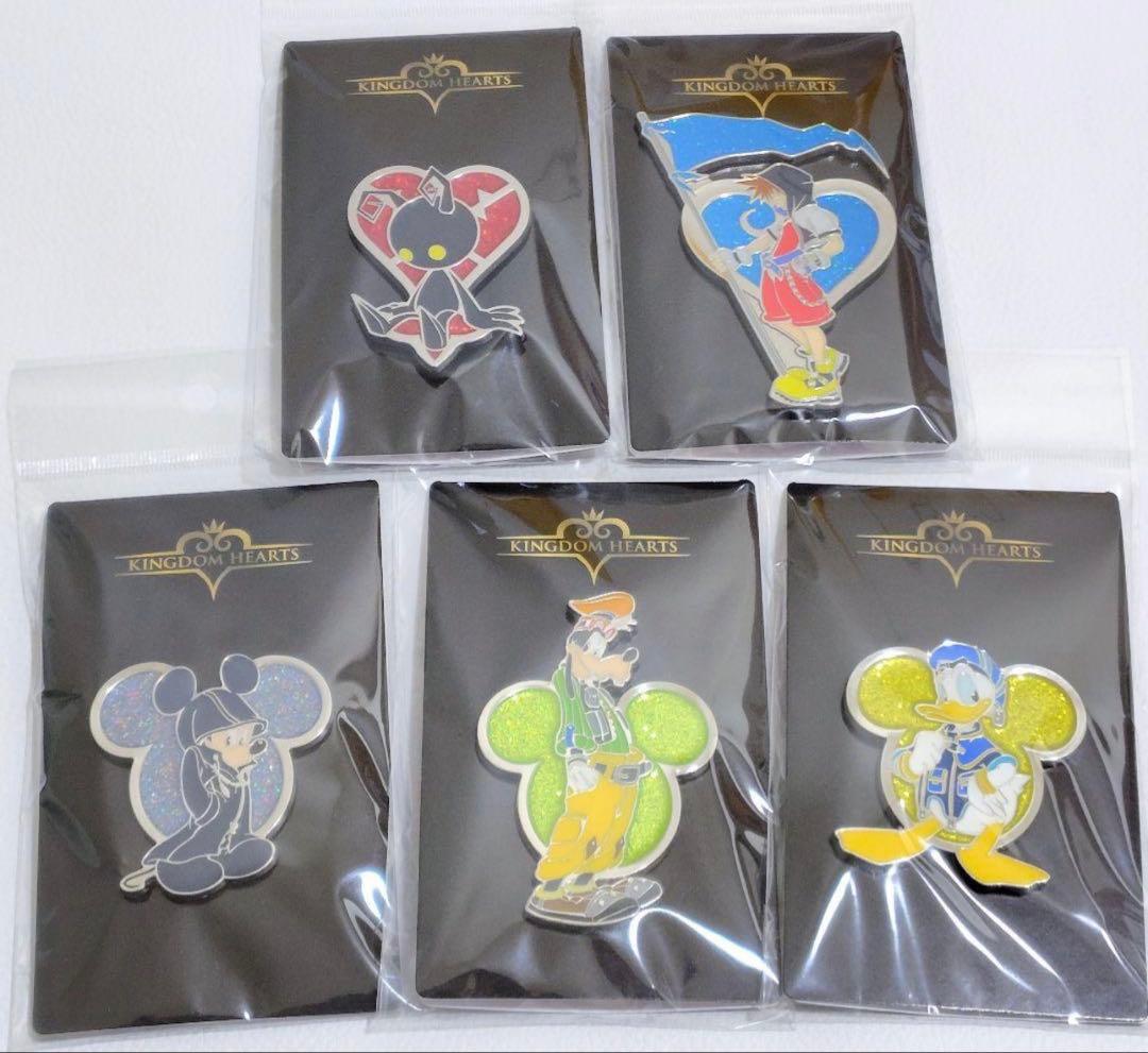 キングダムハーツ ロフト ピンズ 全5種類セット ソラ シャドウ