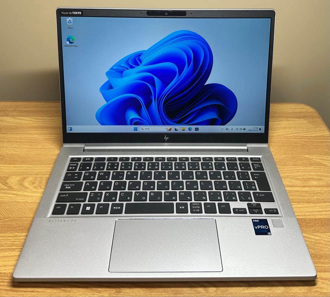 超美品 HP ノートパソコン Corei5 gen12,8/256,サクサク動く - メルカリ