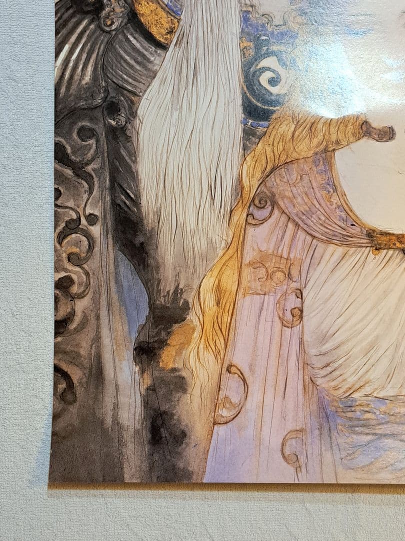 天野喜孝 非売品ポスター Yoshitaka Amano Used 天野喜孝 99