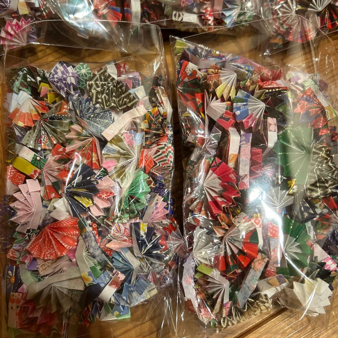 【マロン】12月分　和柄和紙の扇子　1000個