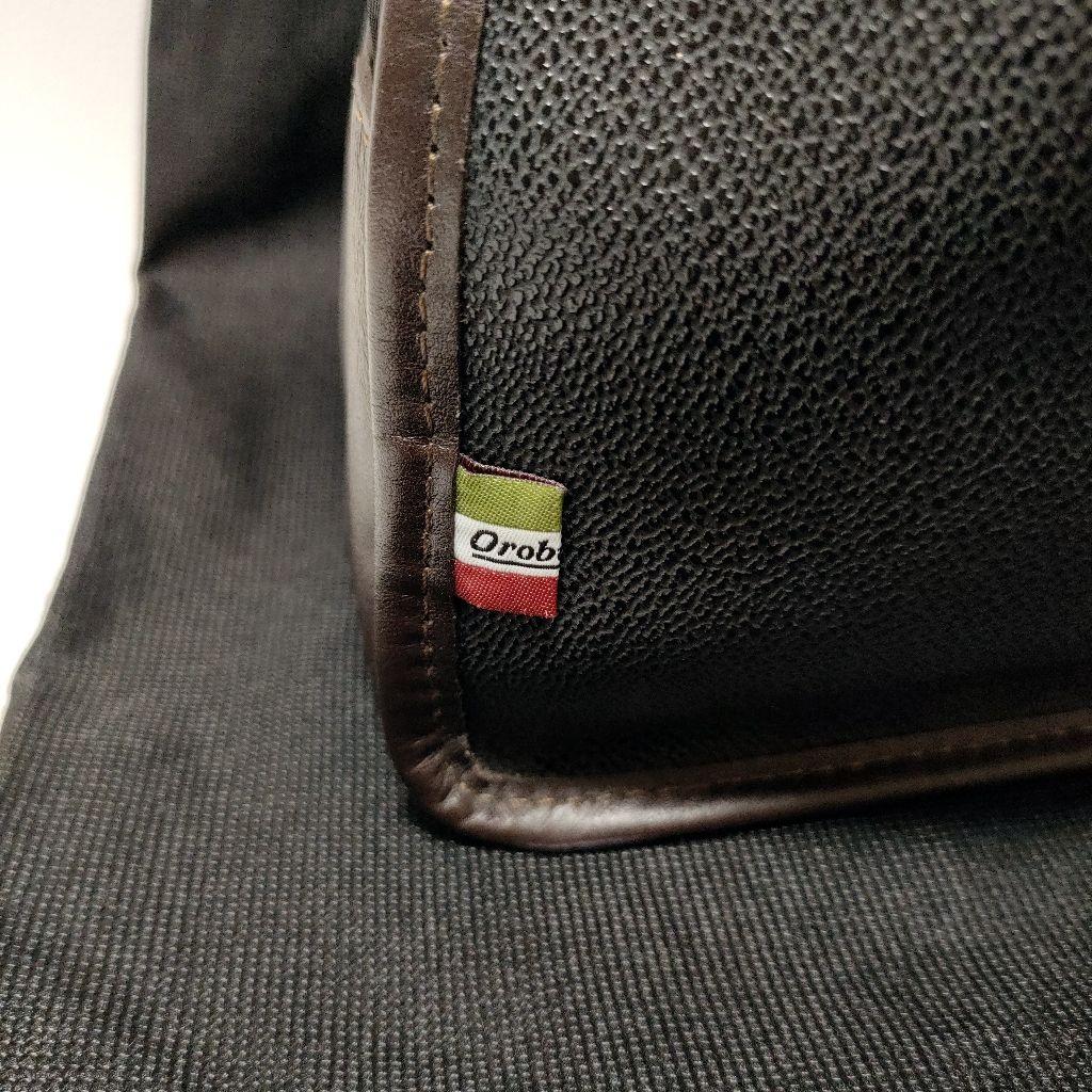 【極美品】orobianco ビジネス レザートートバッグ A4収容可