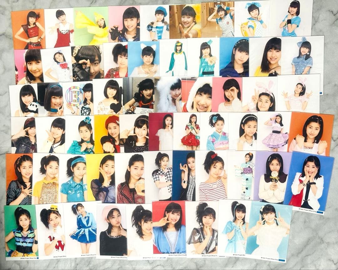 モーニング娘。 佐藤優樹 ハロショ 卒業記念プレイバック生写真セット