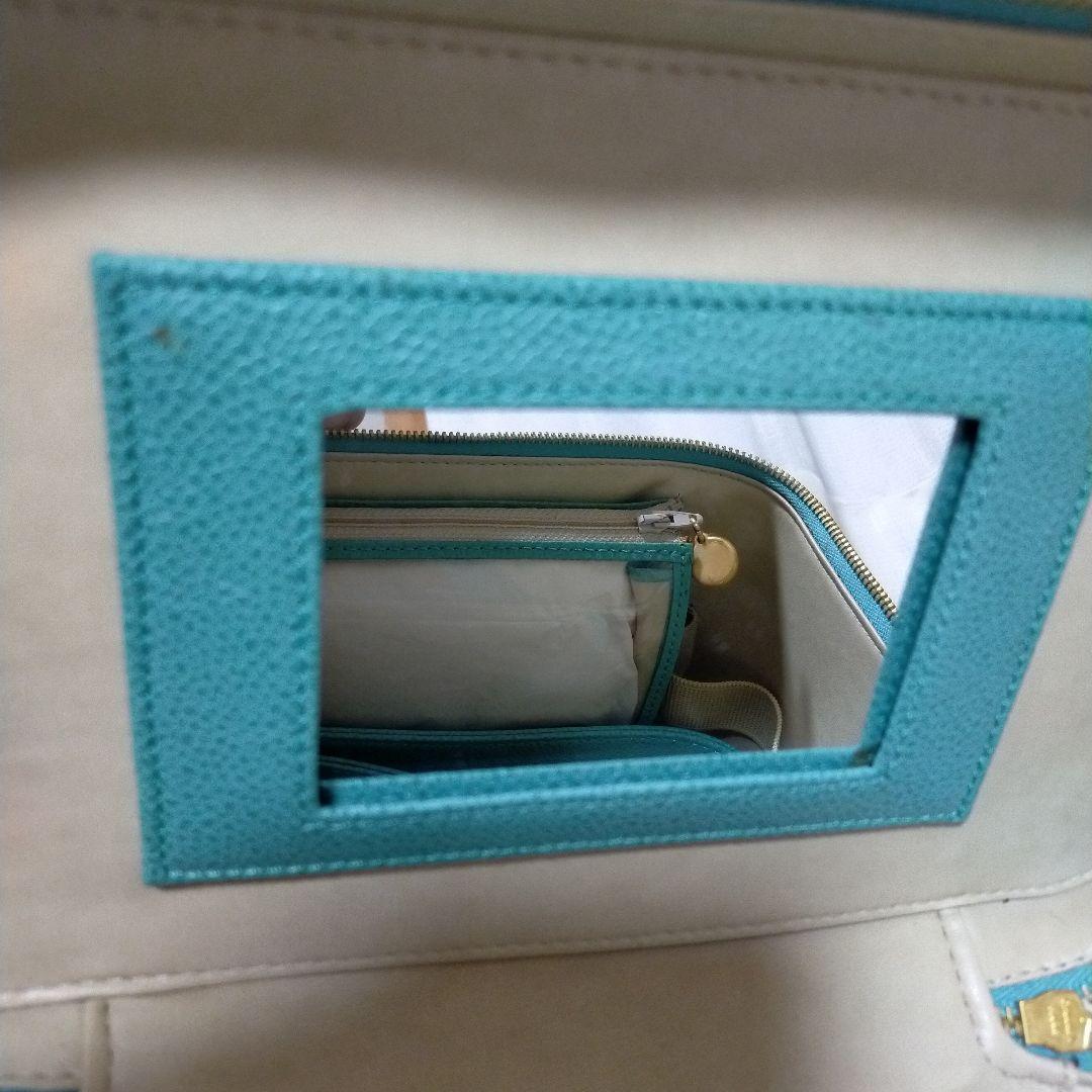 【ヴィンテージ】未使用CHANEL キャビンスキン ショルダー可能バニティバッグ