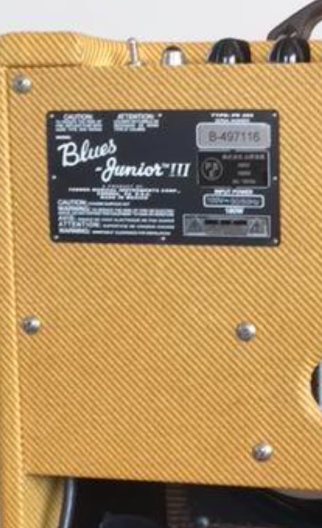 Fender Blues Junior III［真空管アンプ］ アンプ Fender Blues junior