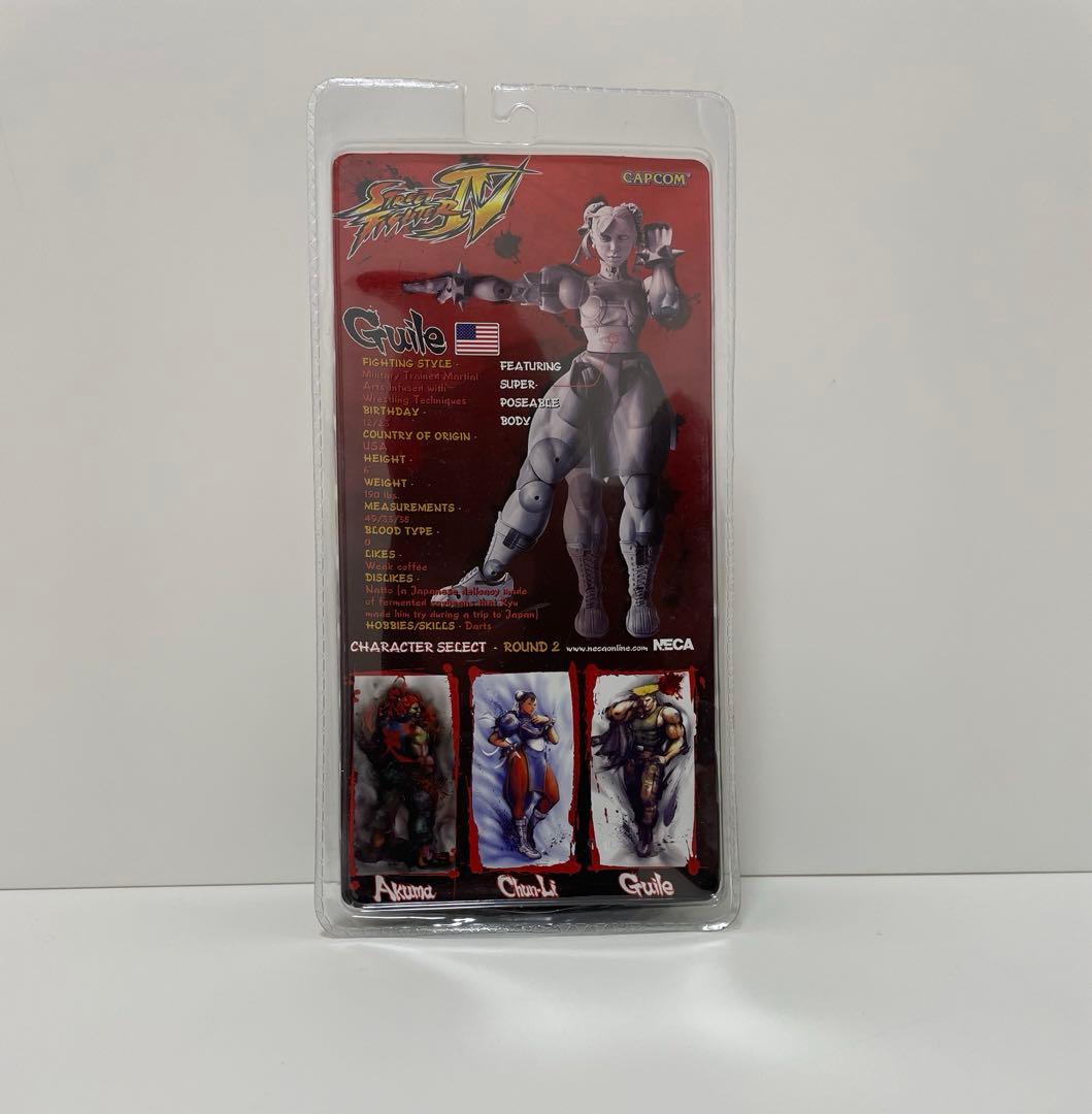 未開封 ストリートファイターIV 7インチアクションフィギュア ガイル