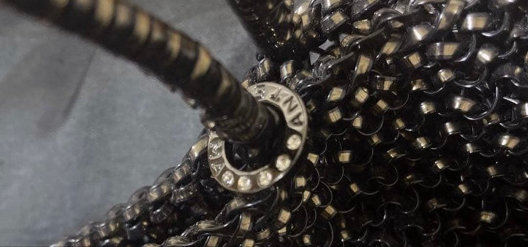 ANTEPRIMA アンテプリマ ブラック ミディアム チェーン