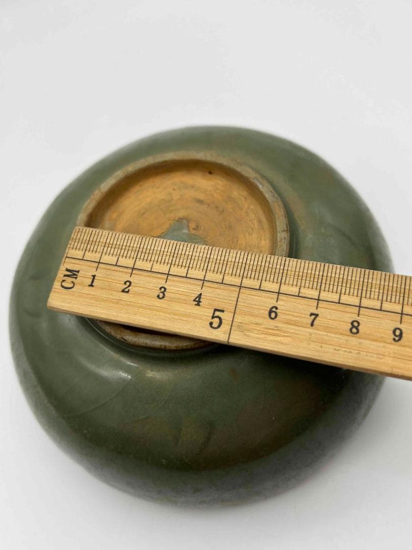 元時代から明時代 青磁 龍泉窯茶碗 大鉢 青磁茶碗 越州窯 唐物(D-65