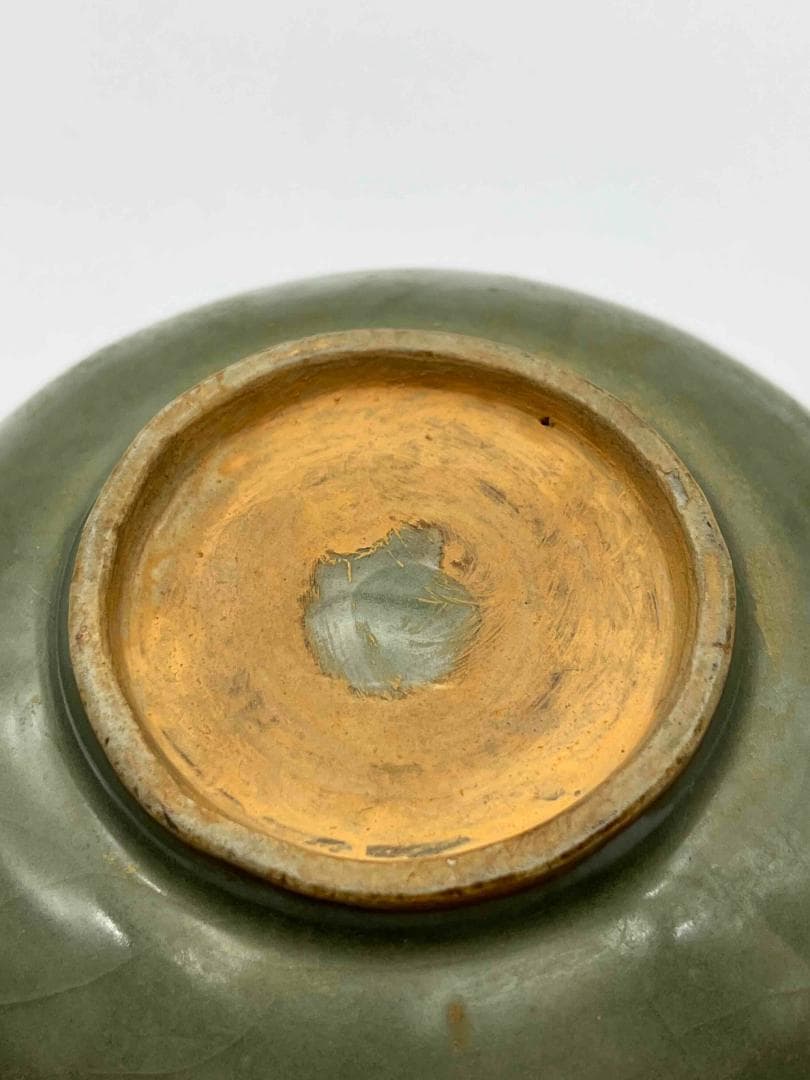 元時代から明時代 青磁 龍泉窯茶碗 大鉢 青磁茶碗 越州窯 唐物(D-65