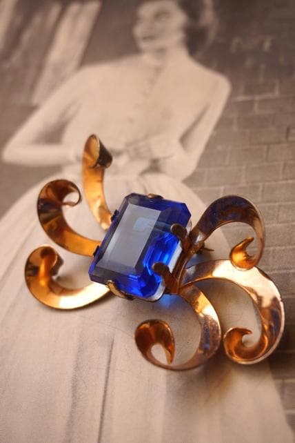 USA ～1960's BROOCH(ヴィンテージブローチ/アンティーク)