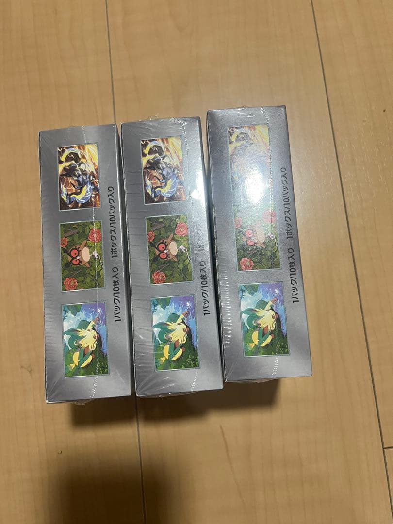 ポケモンカード　ハイクラスパックテラスタルフェスex シュリンク付き　3box