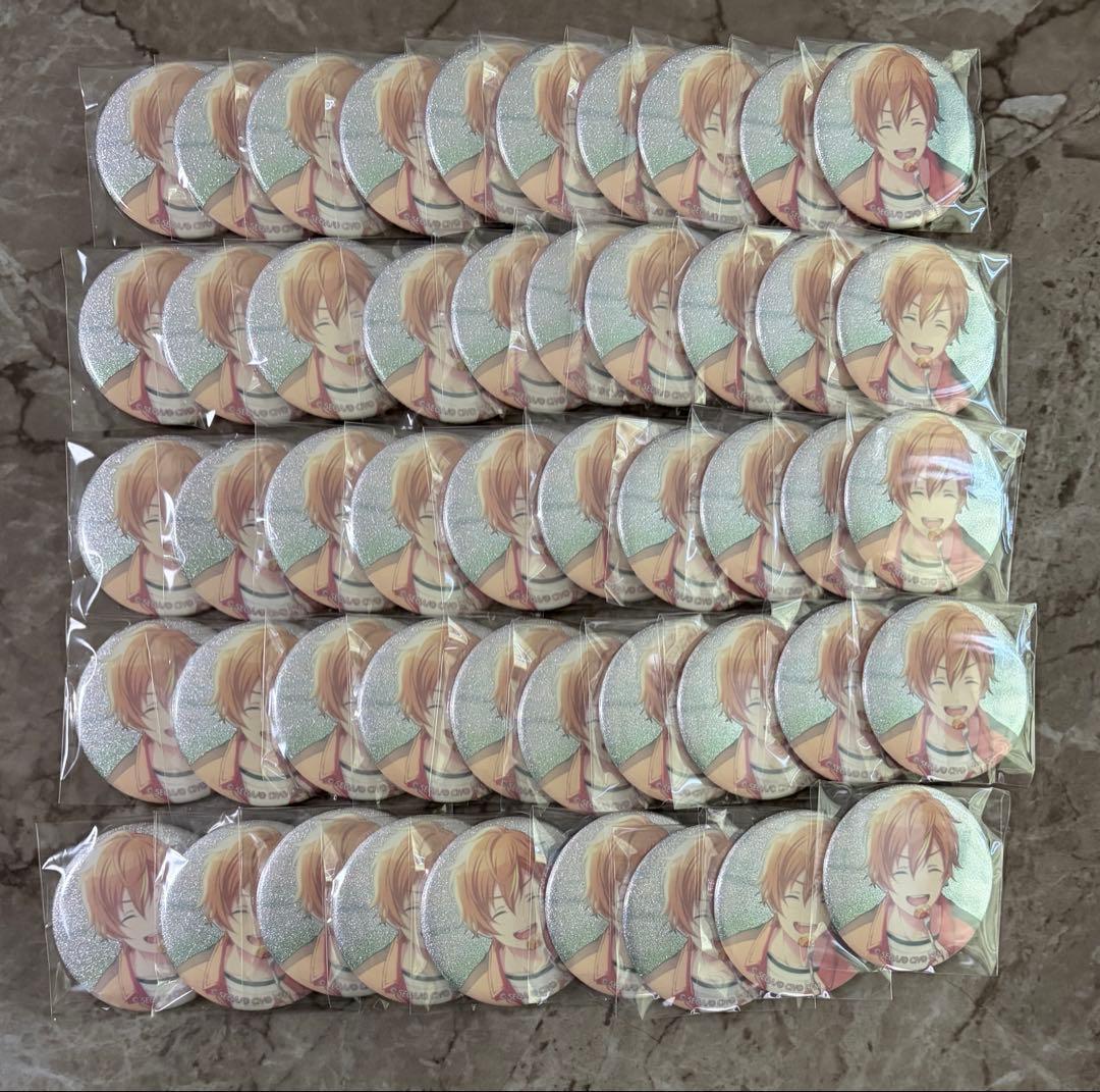 プロセカ　東雲彰人　グリッター缶バッジ　9A