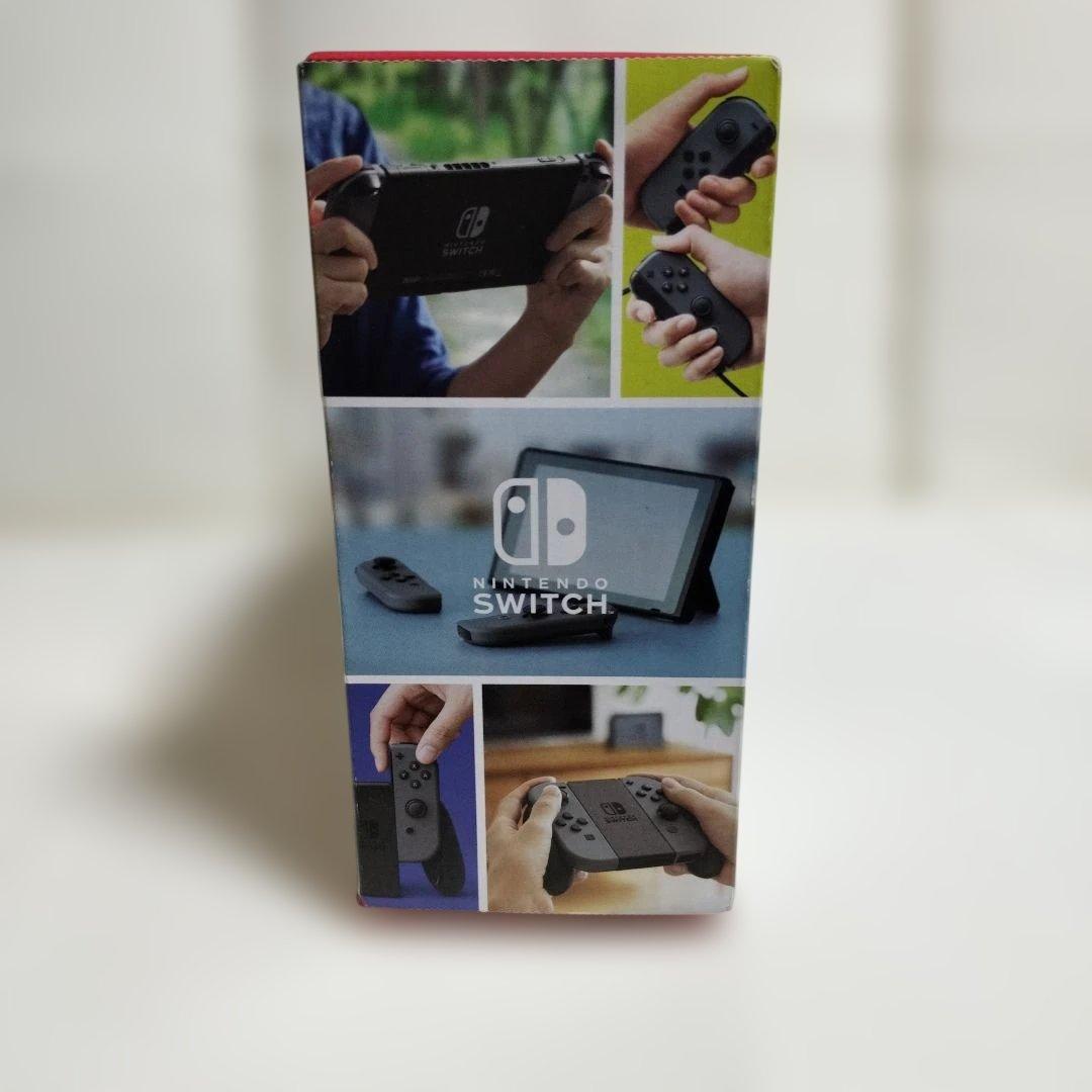 美品Nintendo Switch 本体 グレー 動作確認済 付属品付 初期化済