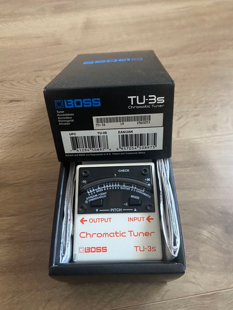 Boss TU-3S エフェクター　チューナー