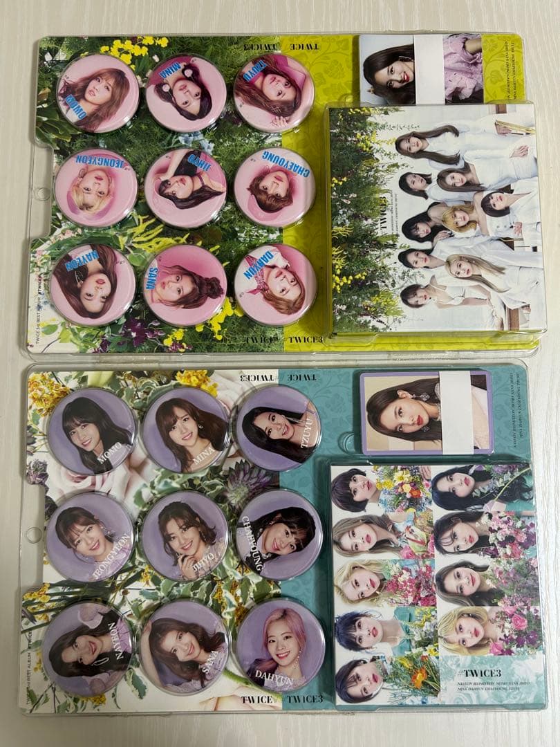 TWICE 缶バッジCDセット - メルカリ