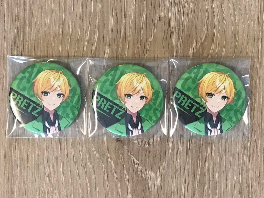 ぷりっつくん ゲーム・おもちゃ・グッズ AMPTAK ぷりっつ 2nd 缶バッジ