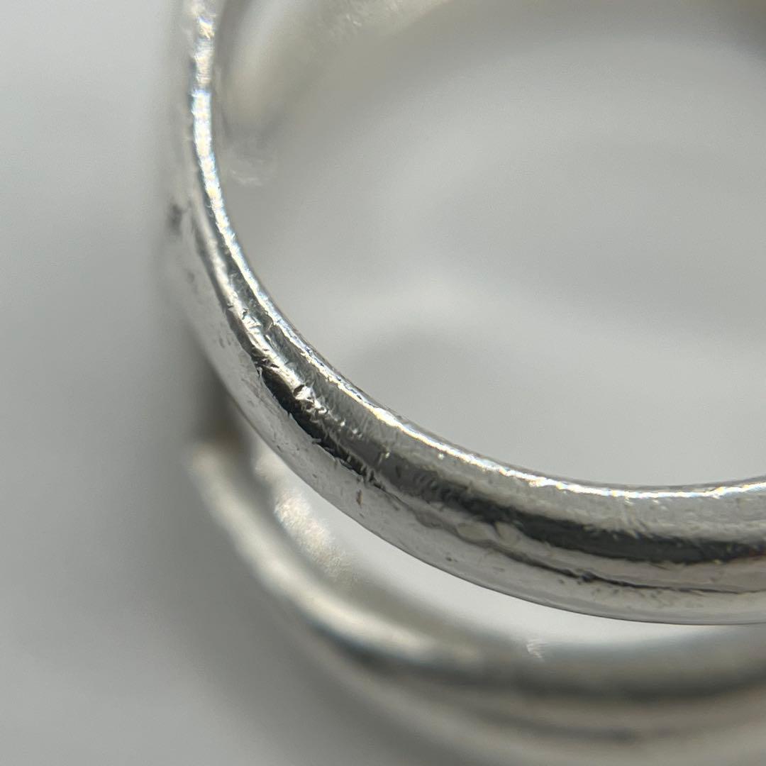 ティファニー TIFFANY ダイアゴナルリング 11号 SV925