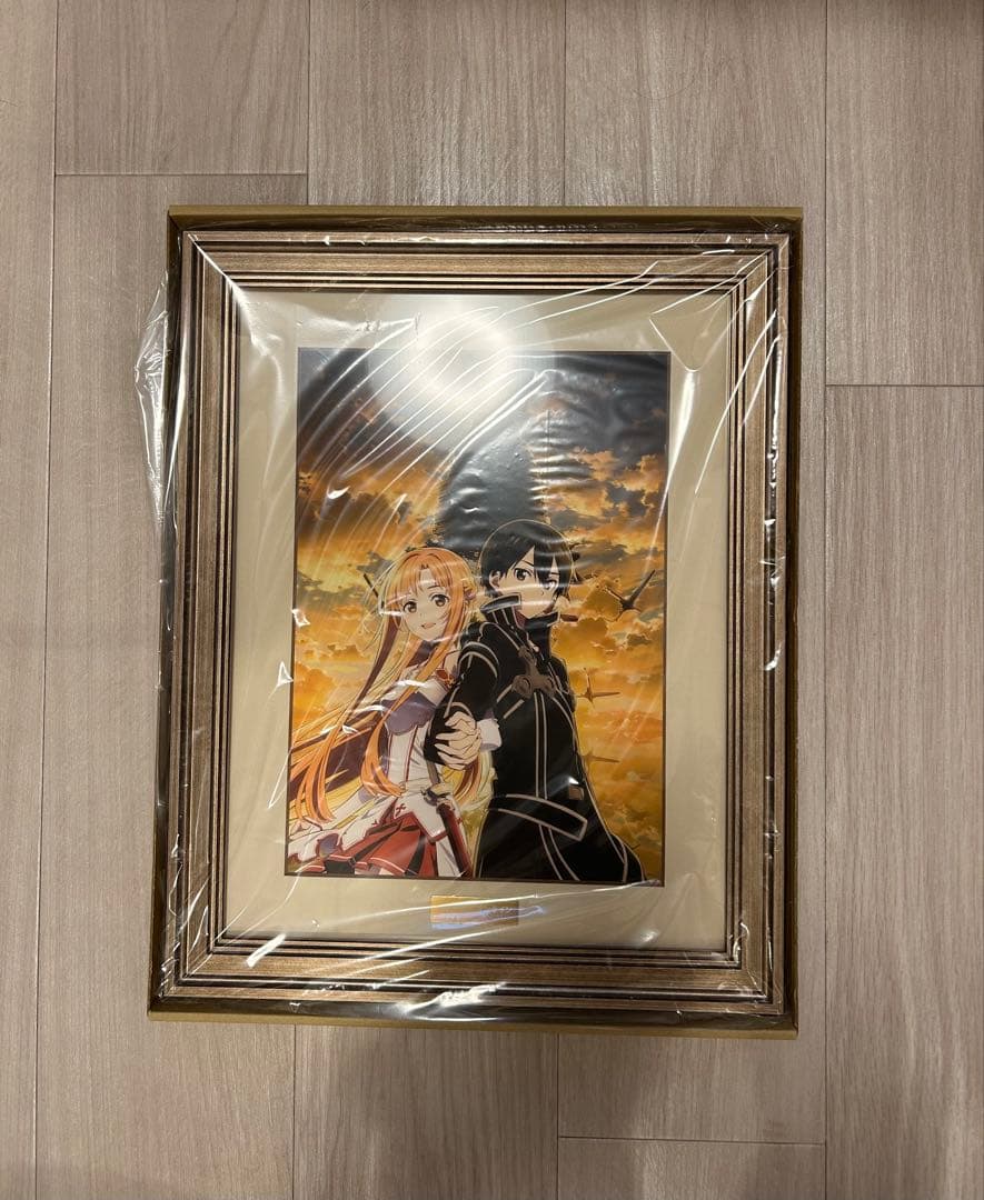 ソードアート・オンライン SAO ゲームクリア記念 A4 キャラファイングラフ