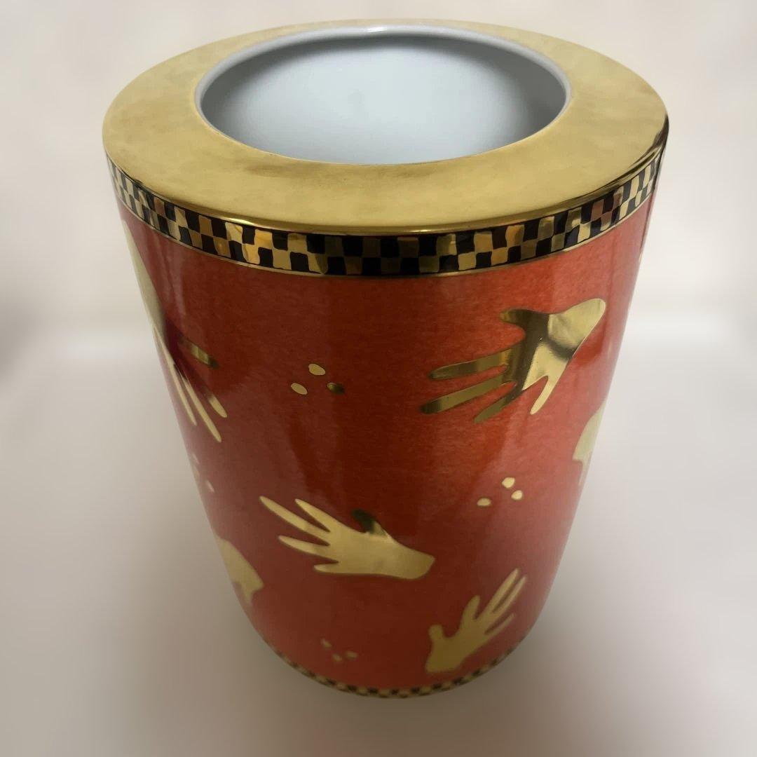 ブルガリ BVLGARI ローゼンタール マニアルベント 花瓶 フラワーベース