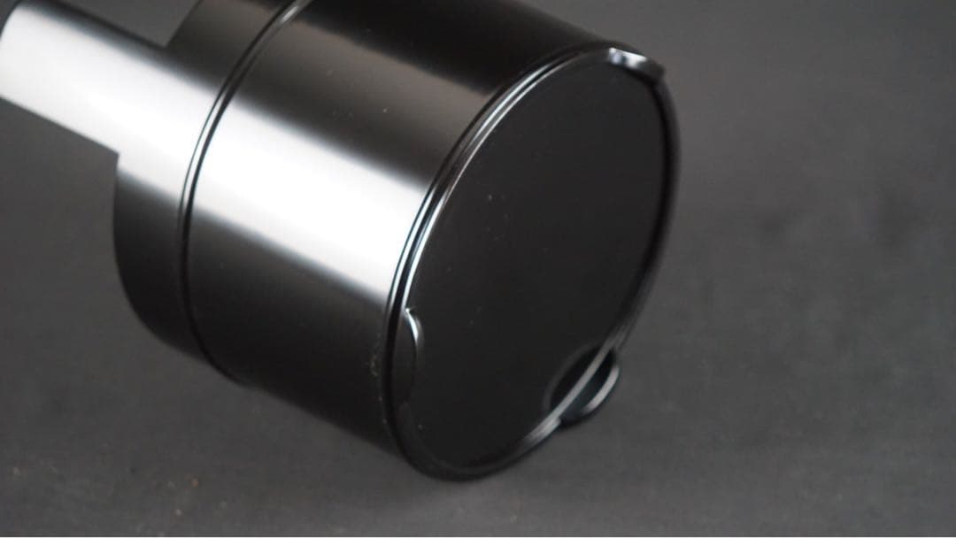 塗師 川瀬表完 作 真塗 手桶水指 共箱 茶道具